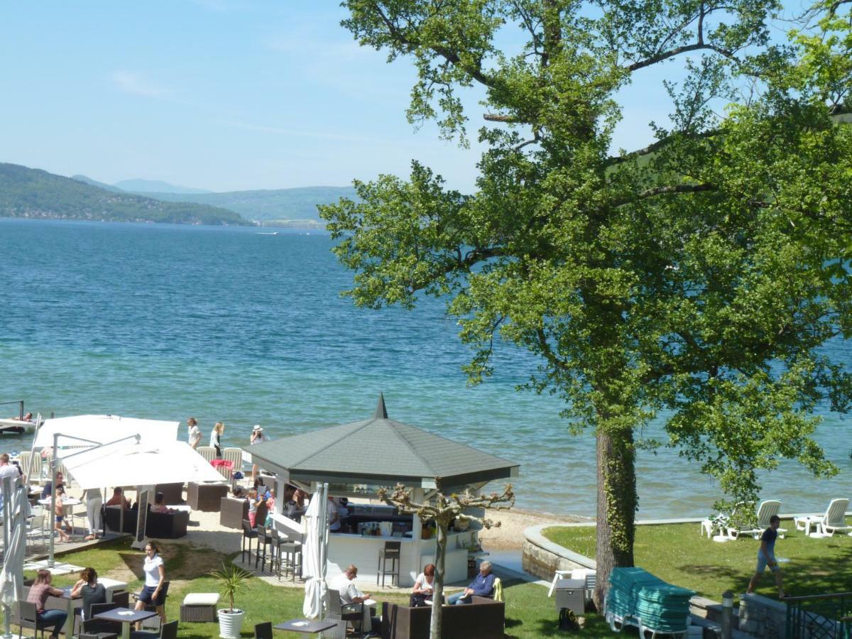La Baie Des Voiles ,Vue Lac D'Annecy ,Plage Privee デュアン エクステリア 写真