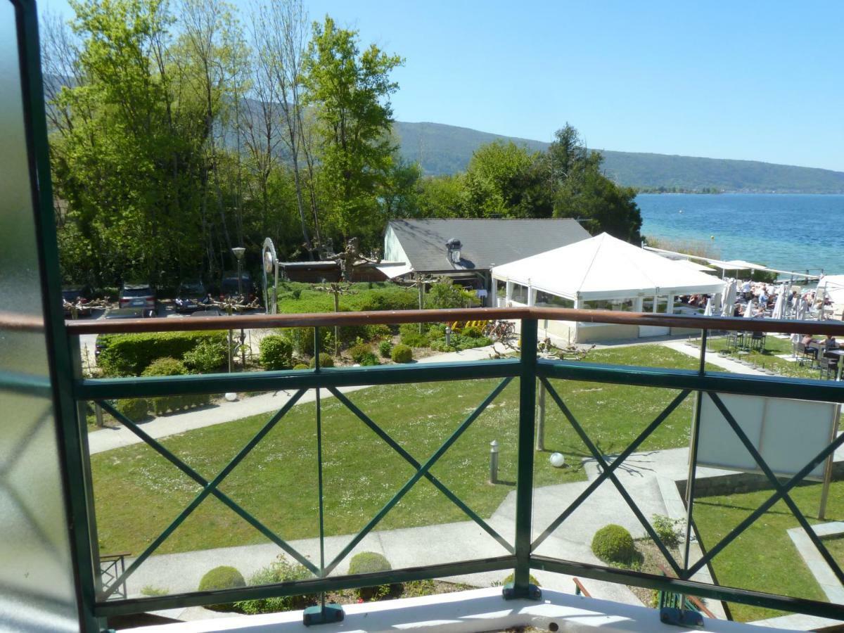 La Baie Des Voiles ,Vue Lac D'Annecy ,Plage Privee デュアン エクステリア 写真