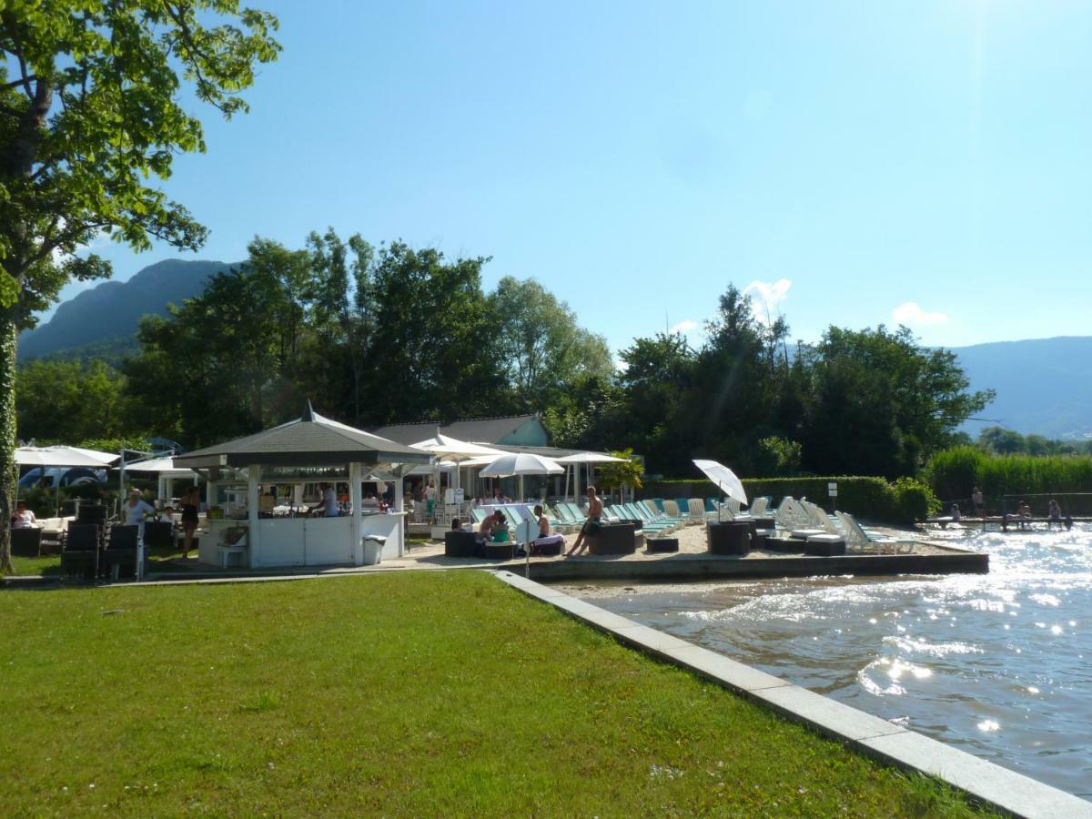 La Baie Des Voiles ,Vue Lac D'Annecy ,Plage Privee デュアン エクステリア 写真