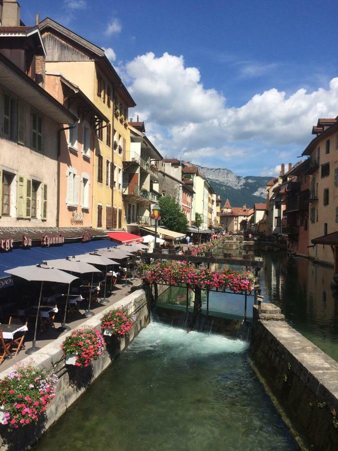 La Baie Des Voiles ,Vue Lac D'Annecy ,Plage Privee デュアン エクステリア 写真