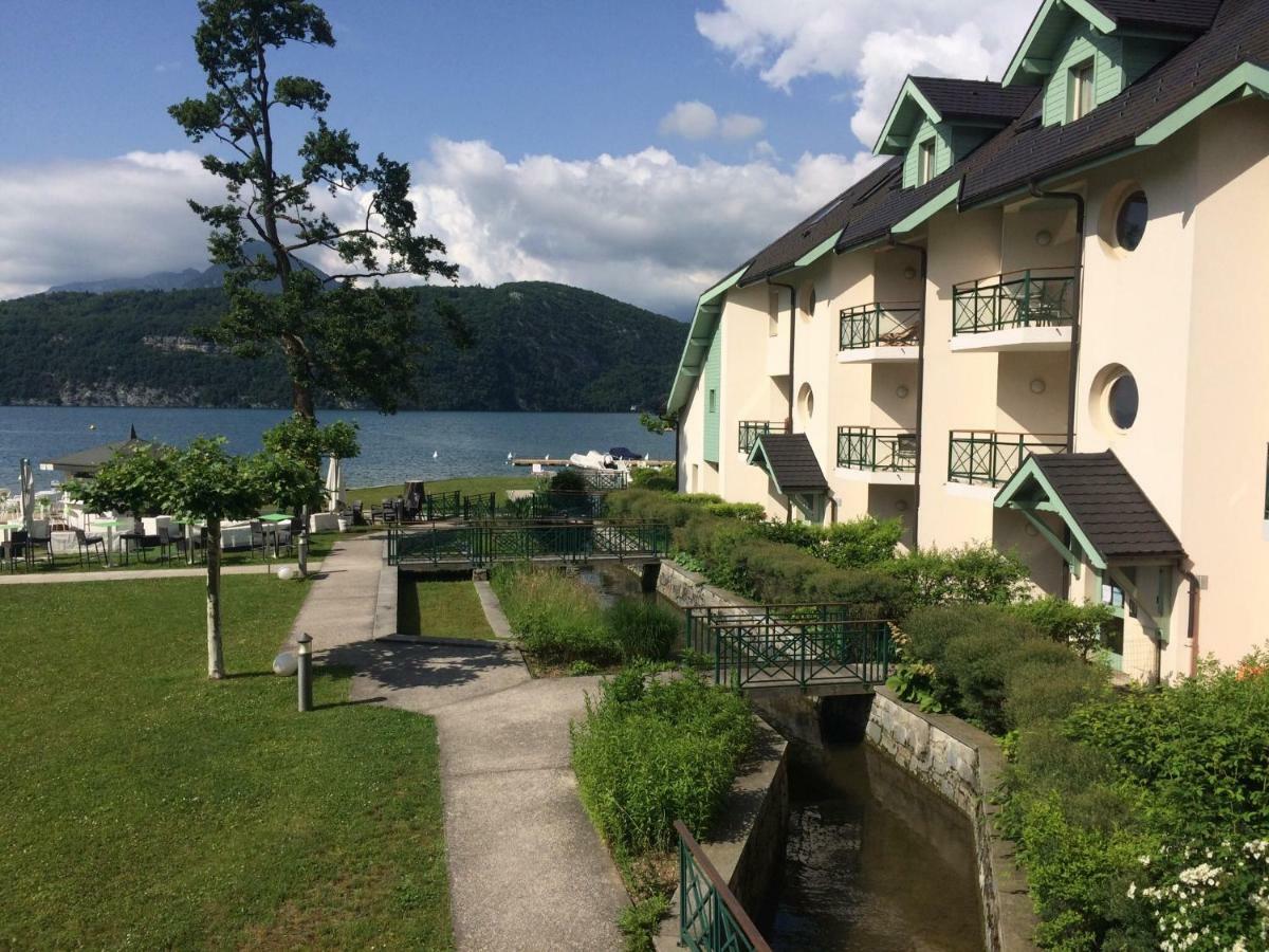 La Baie Des Voiles ,Vue Lac D'Annecy ,Plage Privee デュアン エクステリア 写真